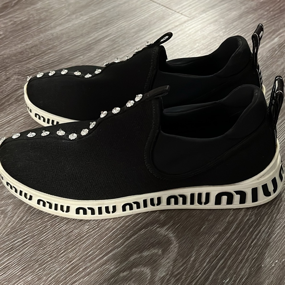 MIU MIU Women’s Slip on Sneakers